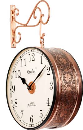Craftel Analog 25 cm X 25 cm Wall Clock
