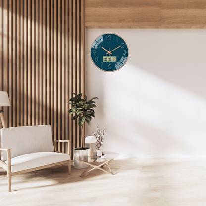 Star Work Analog-Digital 28.5 cm X 28.5 cm Wall Clock