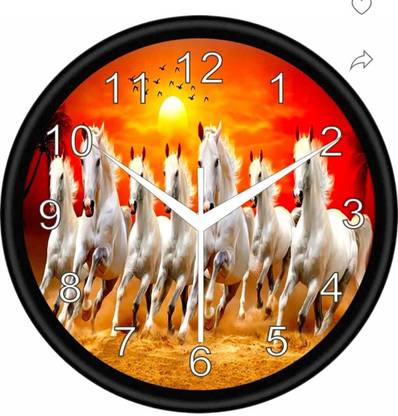 SALSON CRAFT Analog 25.4 cm X 25.4 cm Wall Clock