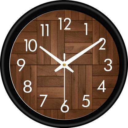 CrystalCraft Analog 25 cm X 25 cm Wall Clock