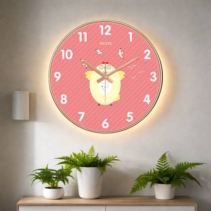 WHISKET Analog 30 cm X 30 cm Wall Clock