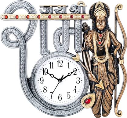 Attractionz Analog 36 cm X 38 cm Wall Clock