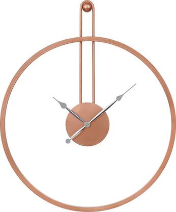 eCraftIndia Analog 55 cm X 46 cm Wall Clock