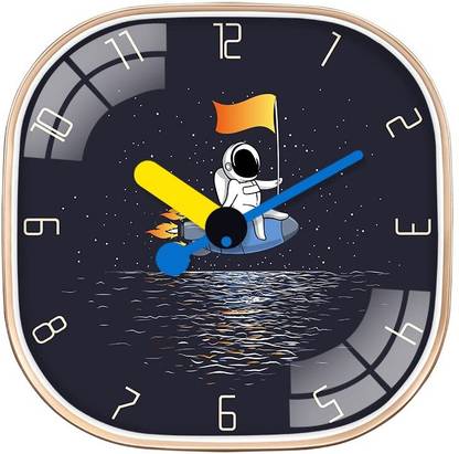 GINOYABROTHERS Analog 24 cm X 24 cm Wall Clock