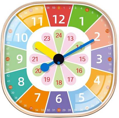 Star Work Analog 28.5 cm X 28.5 cm Wall Clock