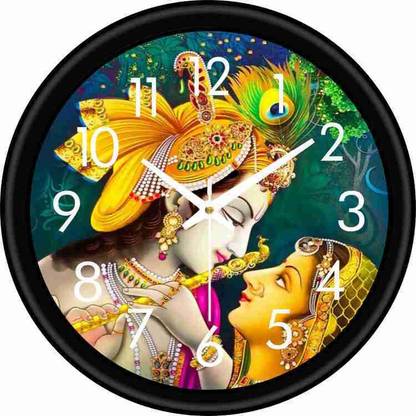 LRvela Analog 25 cm X 25 cm Wall Clock