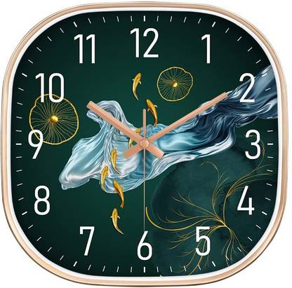 Star Work Analog 67 cm X 32.5 cm Wall Clock