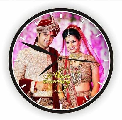 NET DATA EXPRESS Analog 10 cm X 30 cm Wall Clock