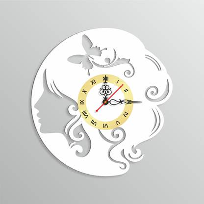 twtss Analog 40 cm X 38 cm Wall Clock