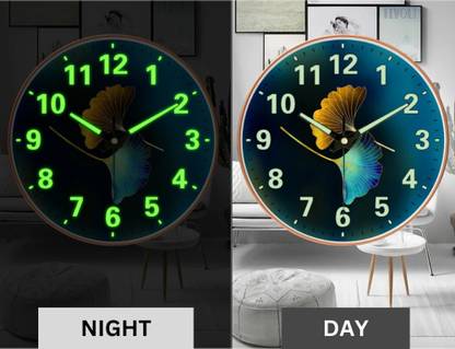 WHISKET Analog 30 cm X 30 cm Wall Clock