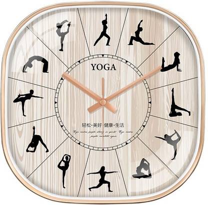 GINOYABROTHERS Analog 24 cm X 24 cm Wall Clock