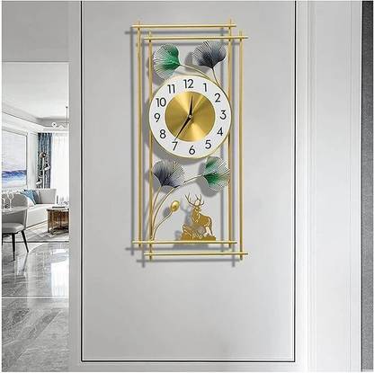 Nifsa store Analog 70 cm X 20 cm Wall Clock