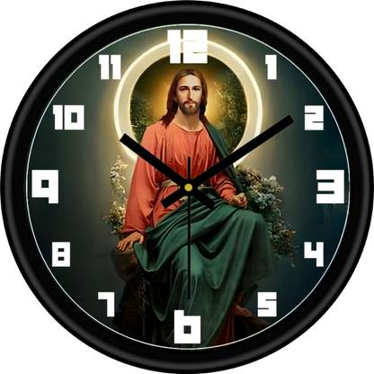Fashion World Analog 25 cm X 25 cm Wall Clock