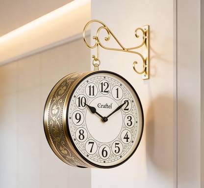 Craftel Analog 30 cm X 30 cm Wall Clock