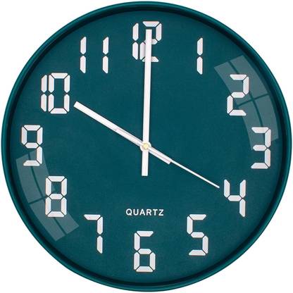 DHRUVINE Analog 30 cm X 30 cm Wall Clock