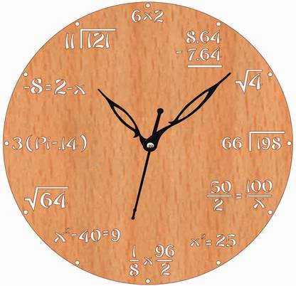 CORIS Analog 30 cm X 30 cm Wall Clock
