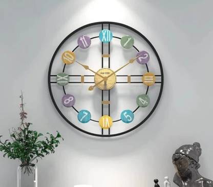 Metalsdecor Analog 50 cm X 50 cm Wall Clock
