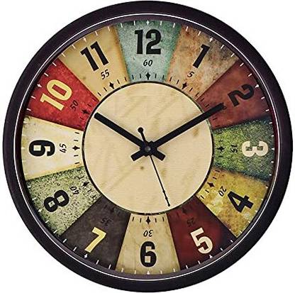Tanishka Analog 10 cm X 18 cm Wall Clock
