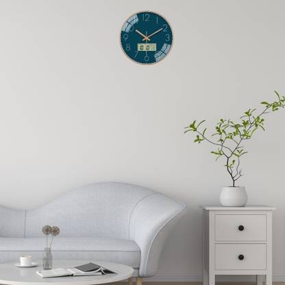 AshandRoh Analog-Digital 32 cm X 32 cm Wall Clock
