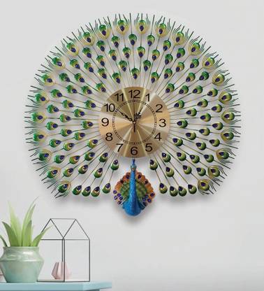 R D ENTERPRISES Analog 63 cm X 73 cm Wall Clock