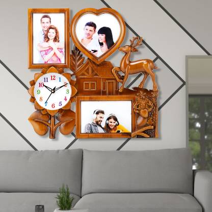 Attractionz Analog 35.5 cm X 35.5 cm Wall Clock