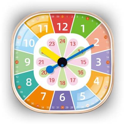 Star Work Analog 30 cm X 30 cm Wall Clock