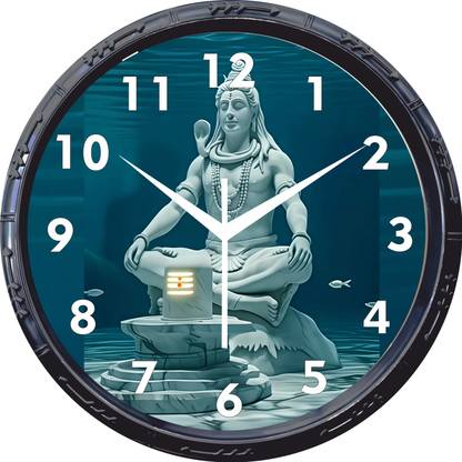 trendy homes Analog 24 cm X 24 cm Wall Clock