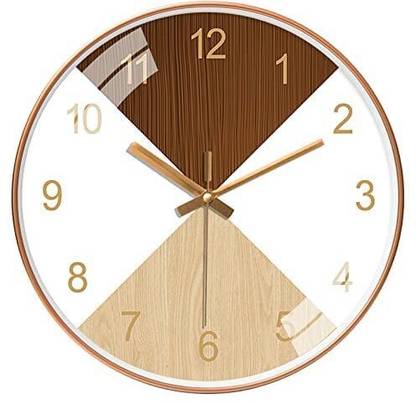 GINOYABROTHERS Analog 30 cm X 30 cm Wall Clock
