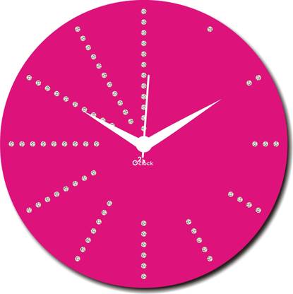 2 O'Clock Analog 10 cm X 31 cm Wall Clock