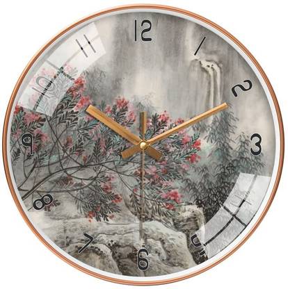 GINOYABROTHERS Analog 29 cm X 29 cm Wall Clock
