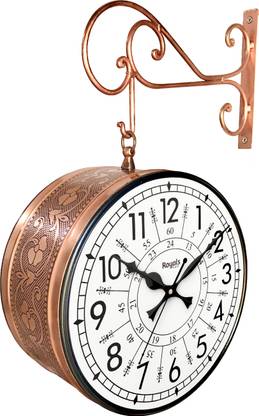 Royals Cart Analog 25 cm X 25 cm Wall Clock