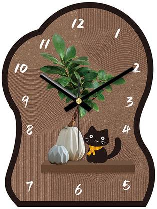 GRACIOUS MART Analog 30 cm X 23 cm Wall Clock