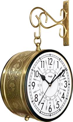 Royals Cart Analog 16 cm X 16 cm Wall Clock