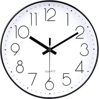 AshandRoh Analog 32 cm X 32 cm Wall Clock