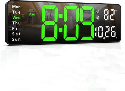SZELAM Digital 12 cm X 38 cm Wall Clock