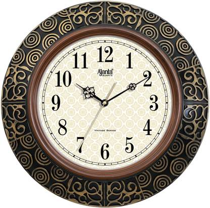 AJANTA Analog 35 cm X 35 cm Wall Clock
