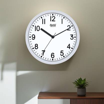 AJANTA Analog 23 cm X 23 cm Wall Clock