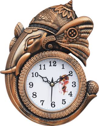 Rajguru Analog 25 cm X 24 cm Wall Clock