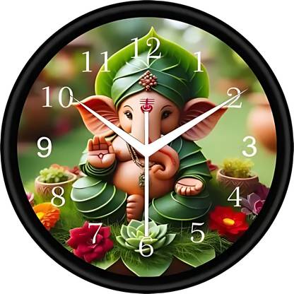 MAHI TRADERS Analog 25 cm X 25 cm Wall Clock