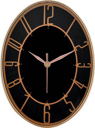 Vaansh Analog 23 cm X 17 cm Wall Clock