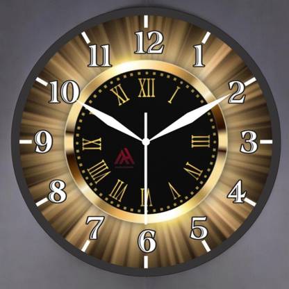 Aashish.Enterprises Analog 25 cm X 25 cm Wall Clock