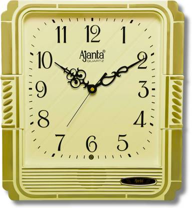AJANTA Analog 35.5 cm X 31.8 cm Wall Clock