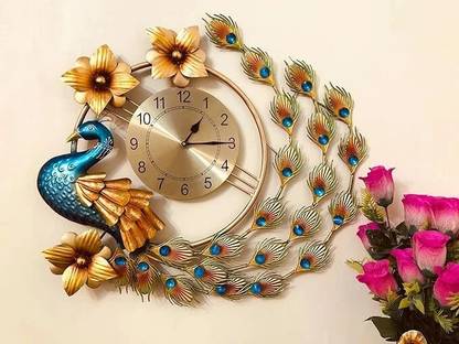 Malik Designs Analog 25 cm X 25 cm Wall Clock