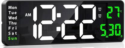 SZELAM Digital 12 cm X 38 cm Wall Clock