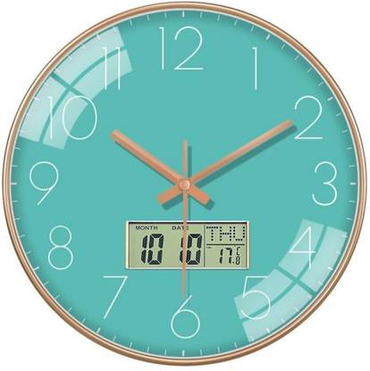 AshandRoh Analog-Digital 32 cm X 32 cm Wall Clock