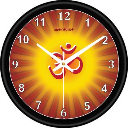 HARSONA Analog 25 cm X 25 cm Wall Clock