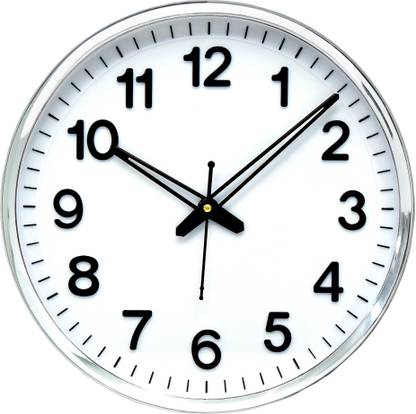 APPISHOPY Analog 23 cm X 23 cm Wall Clock