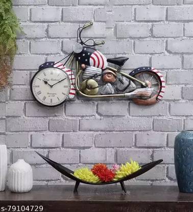 Mahalaxmi Art And Craft Analog 50 cm X 80 cm Wall Clock