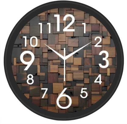 SHIVAYE ENTERPRISES Analog 25 cm X 25 cm Wall Clock