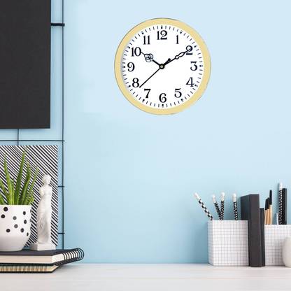 turgesh Analog 23 cm X 23 cm Wall Clock